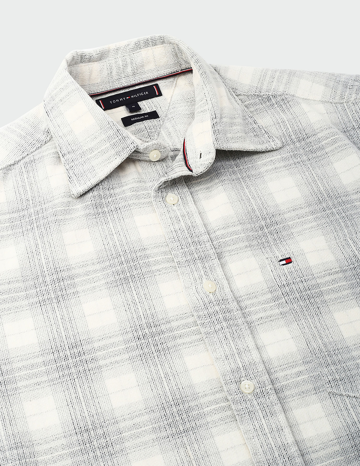 Tommy Hilfiger Corduroy Tartan Checked Shirt