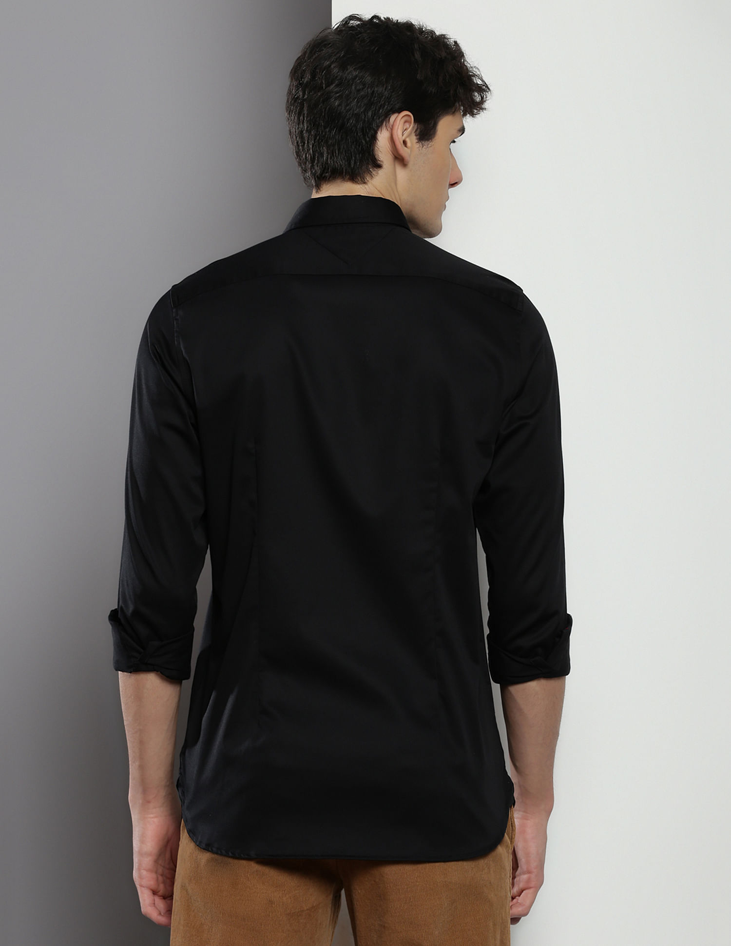 Tommy Hilfiger Sateen Slim Fit Shirt