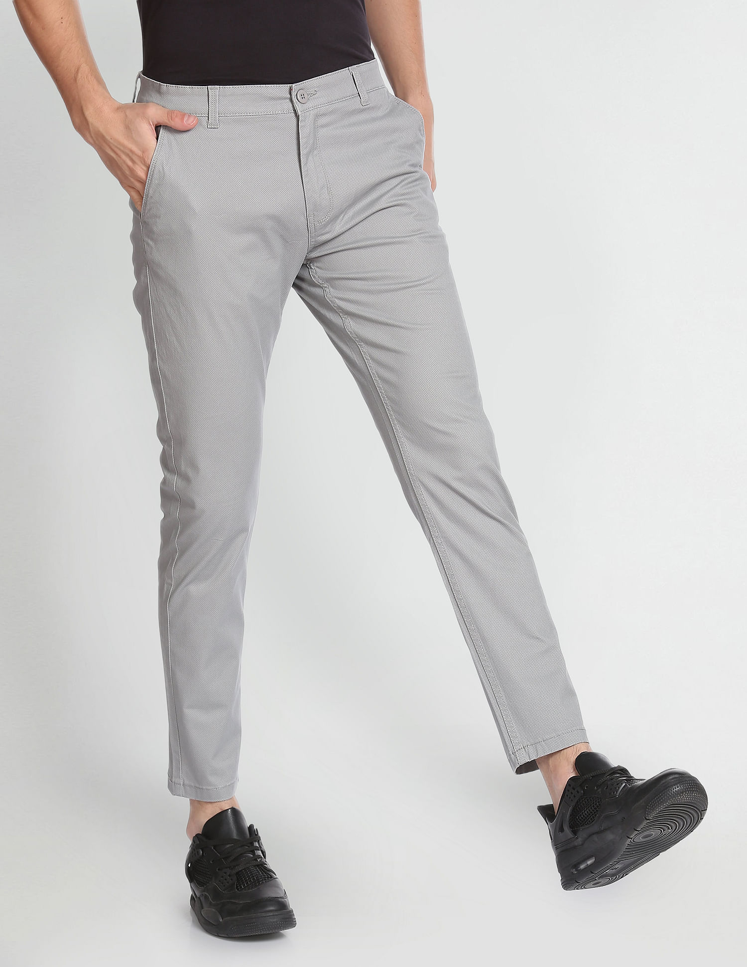 Buy Blue Trousers & Pants for Women by Jabama Online | Ajio.com