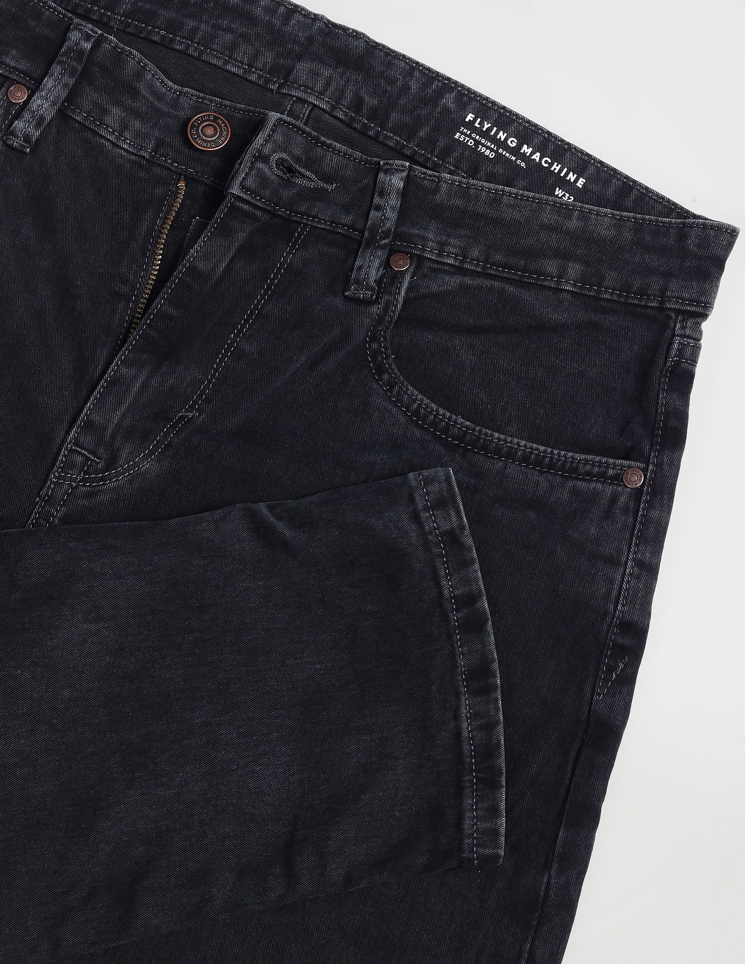 Flying Machine Clean Look Slim Tapered Fit Jeans