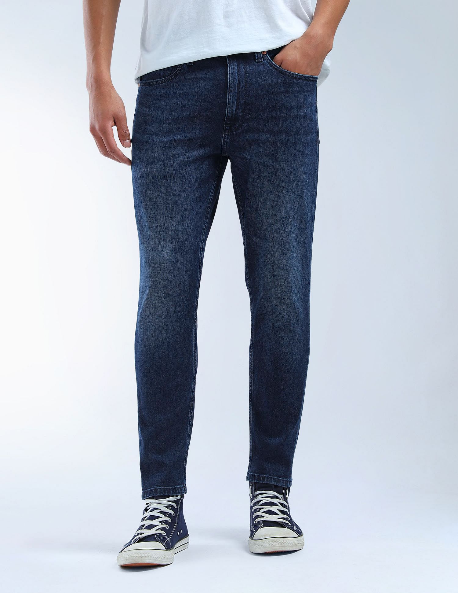 Flying Machine Mankle Relaxed Tapered Fit Mrtf Jeans