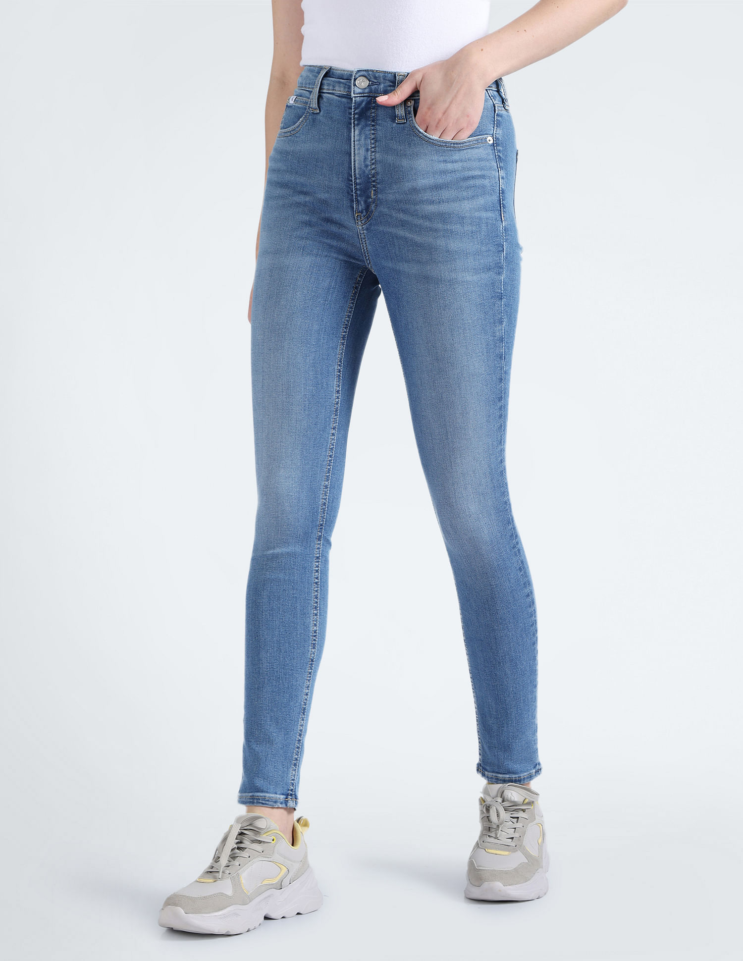 Calvin Klein Jeans Recycled Cotton Skinny Fit Jeans