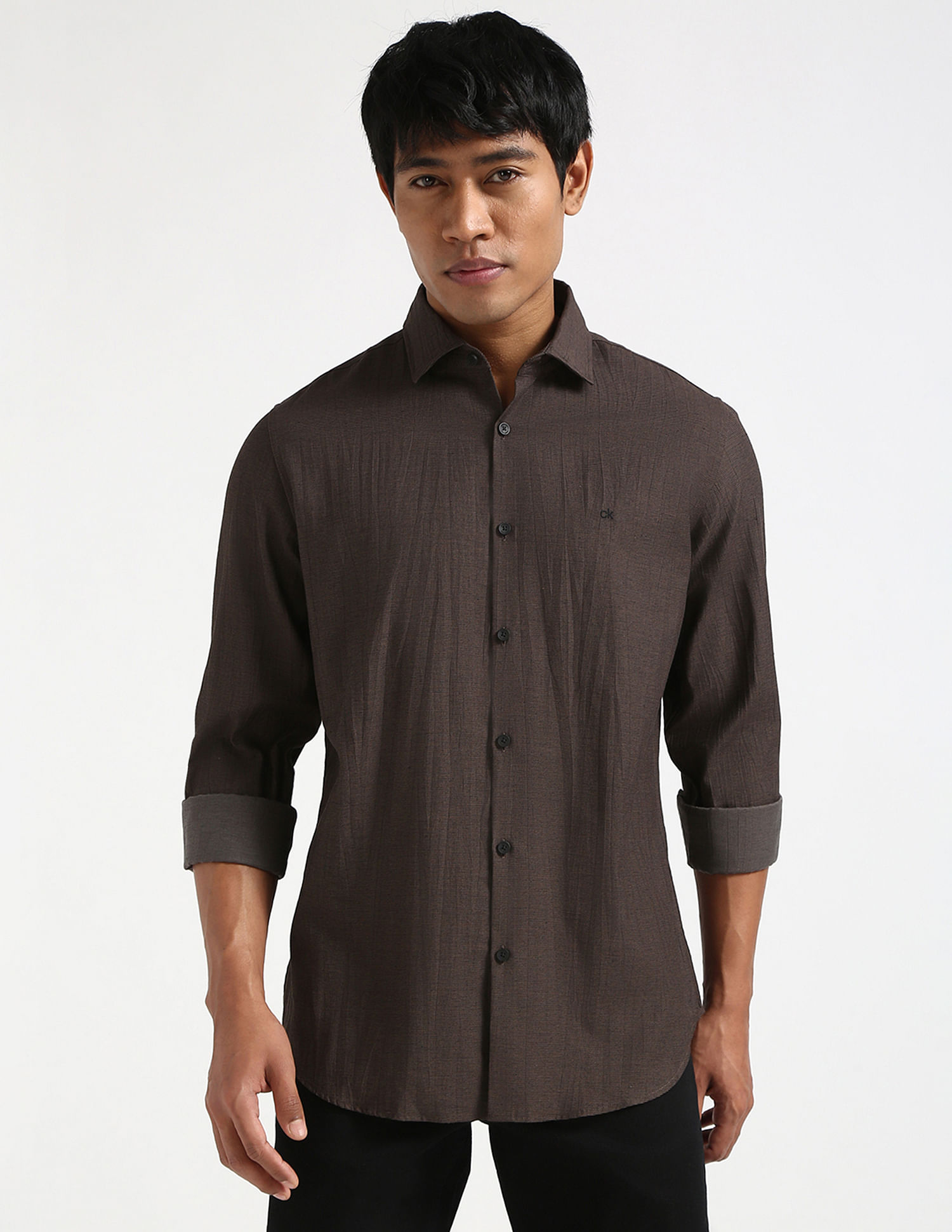 Calvin Klein Jeans Slim Fit Twill Shirt