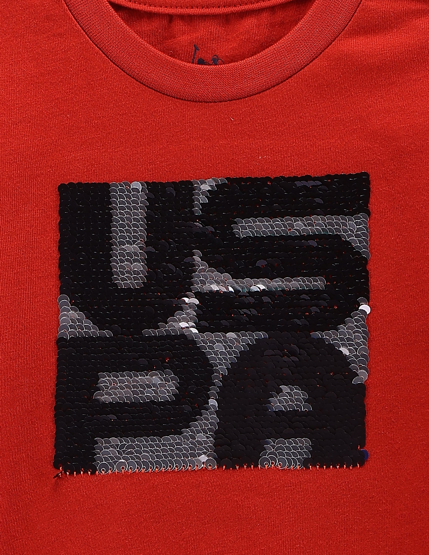 U.S. Polo Assn. Kids Boys Cotton Flip Sequin T-Shirt