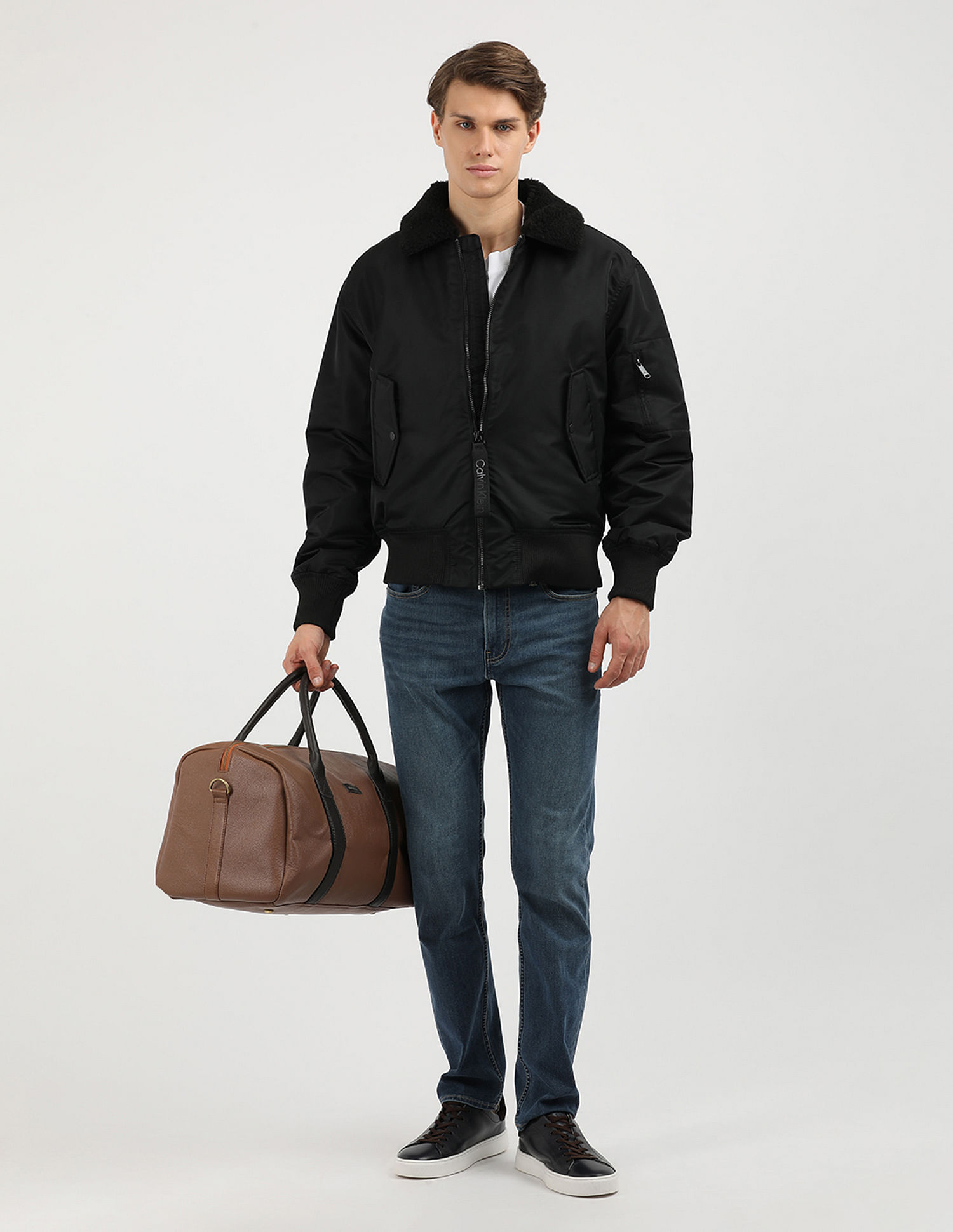 Calvin Klein Jeans Aviator Sherpa Jacket