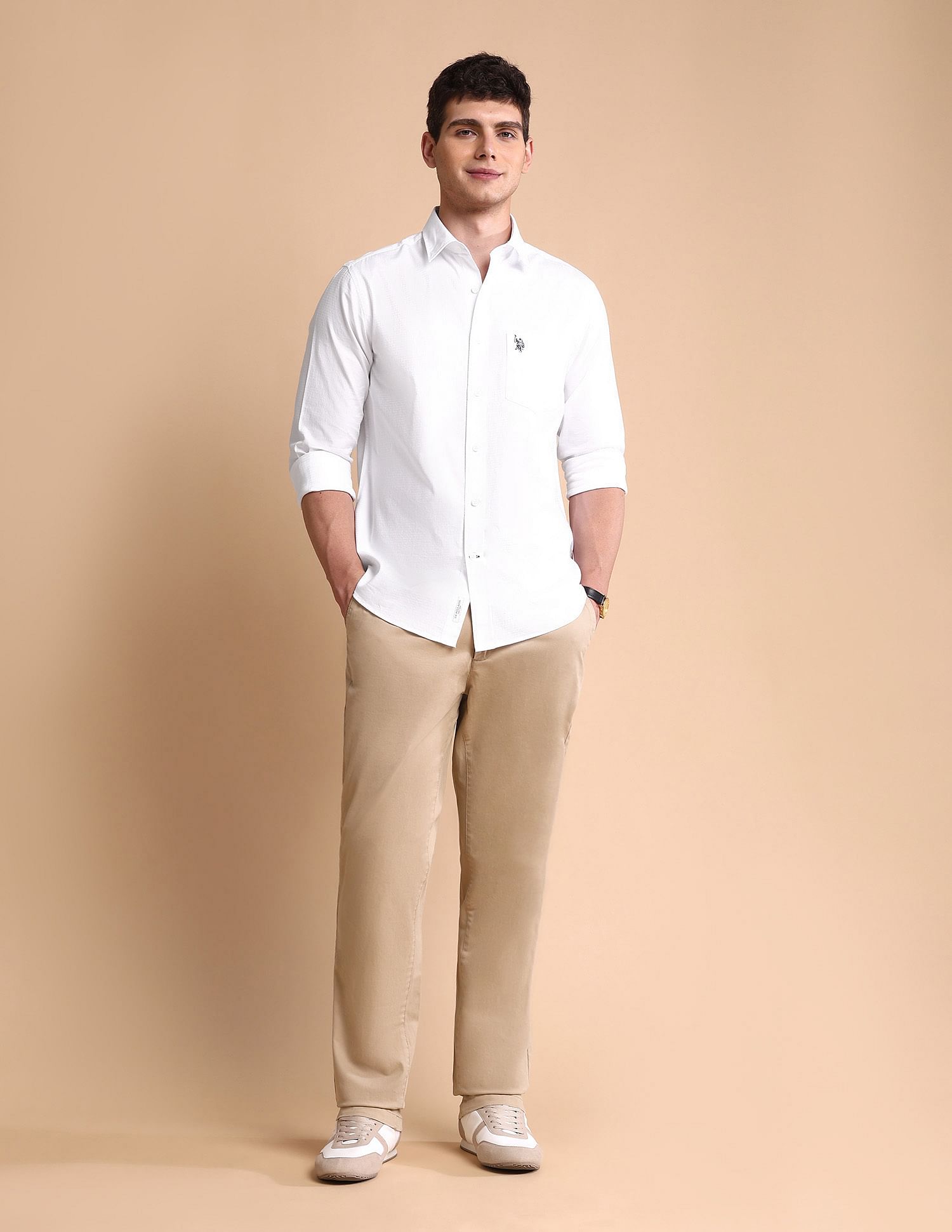 U.S. Polo Assn. Pure Cotton Tailored Fit Shirt