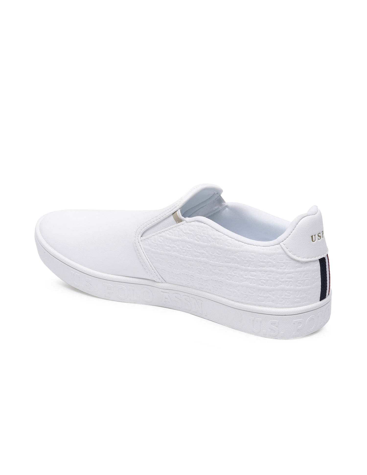 Buy U.S. Polo Assn. Men Textured Slip On Lyne Sneakers