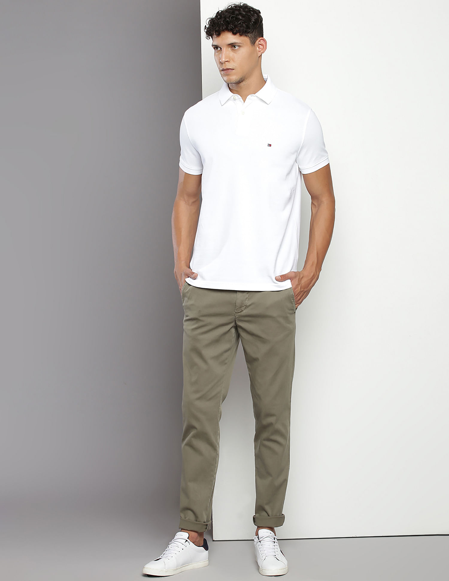 Tommy Hilfiger Sustainable Bleecker Solid Chinos