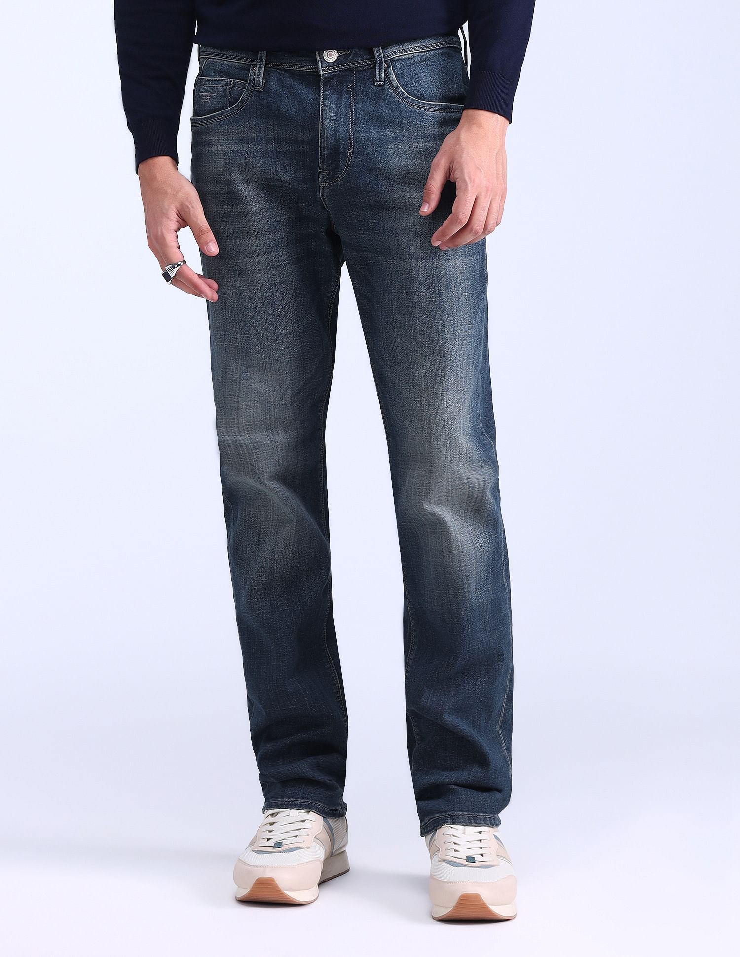 Flying Machine Freddie Slim Straight Fit Jeans