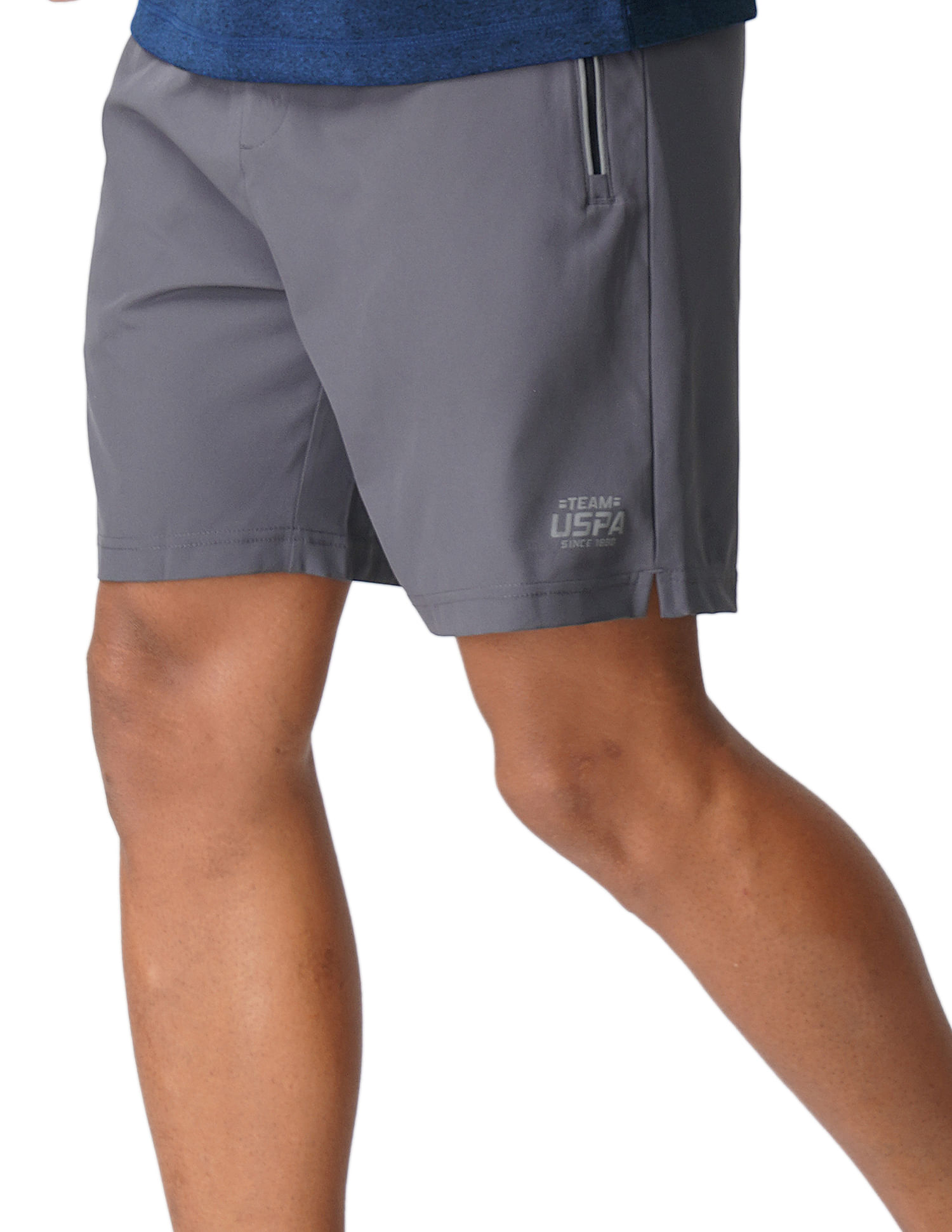 Zipper Pocket Shorts Men