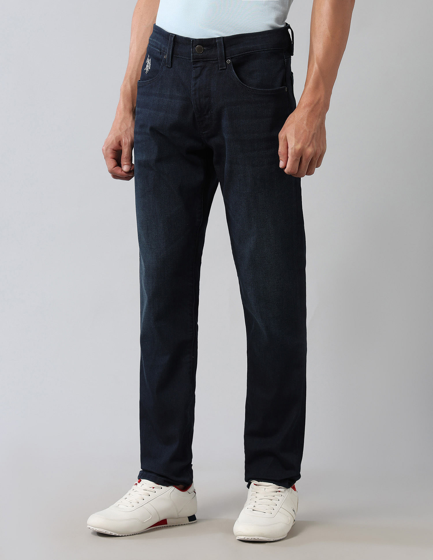 U.S. Polo Assn. Denim Co. Brandon Slim Tapered Fit Blue Jeans