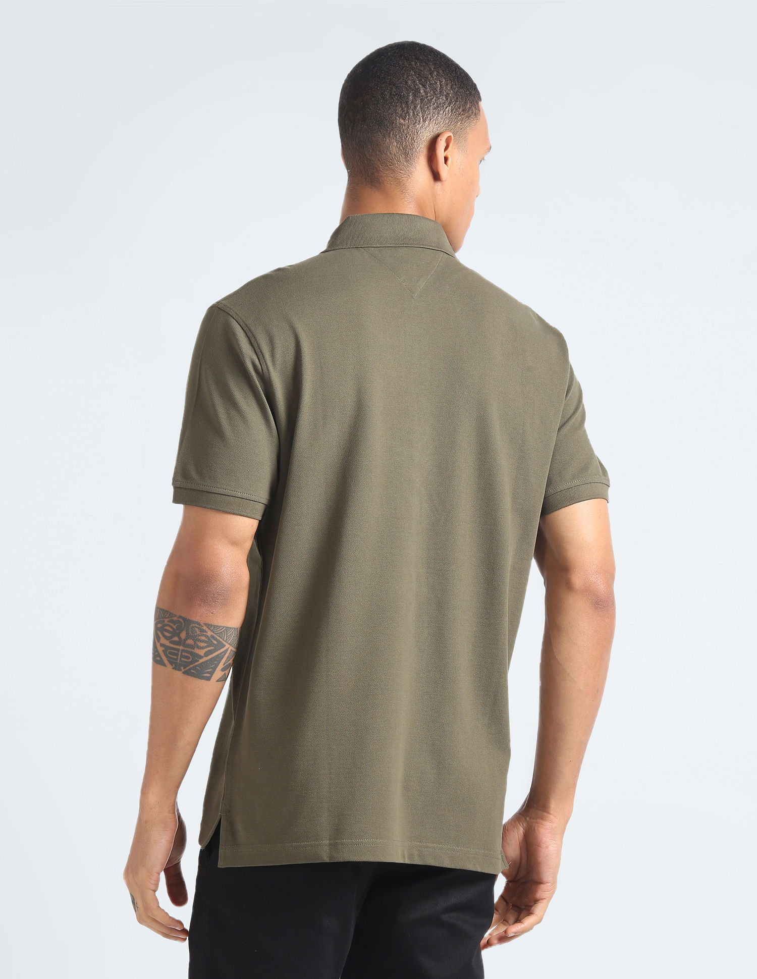 Tommy Hilfiger 1985 Organic Cotton Solid Polo Shirt