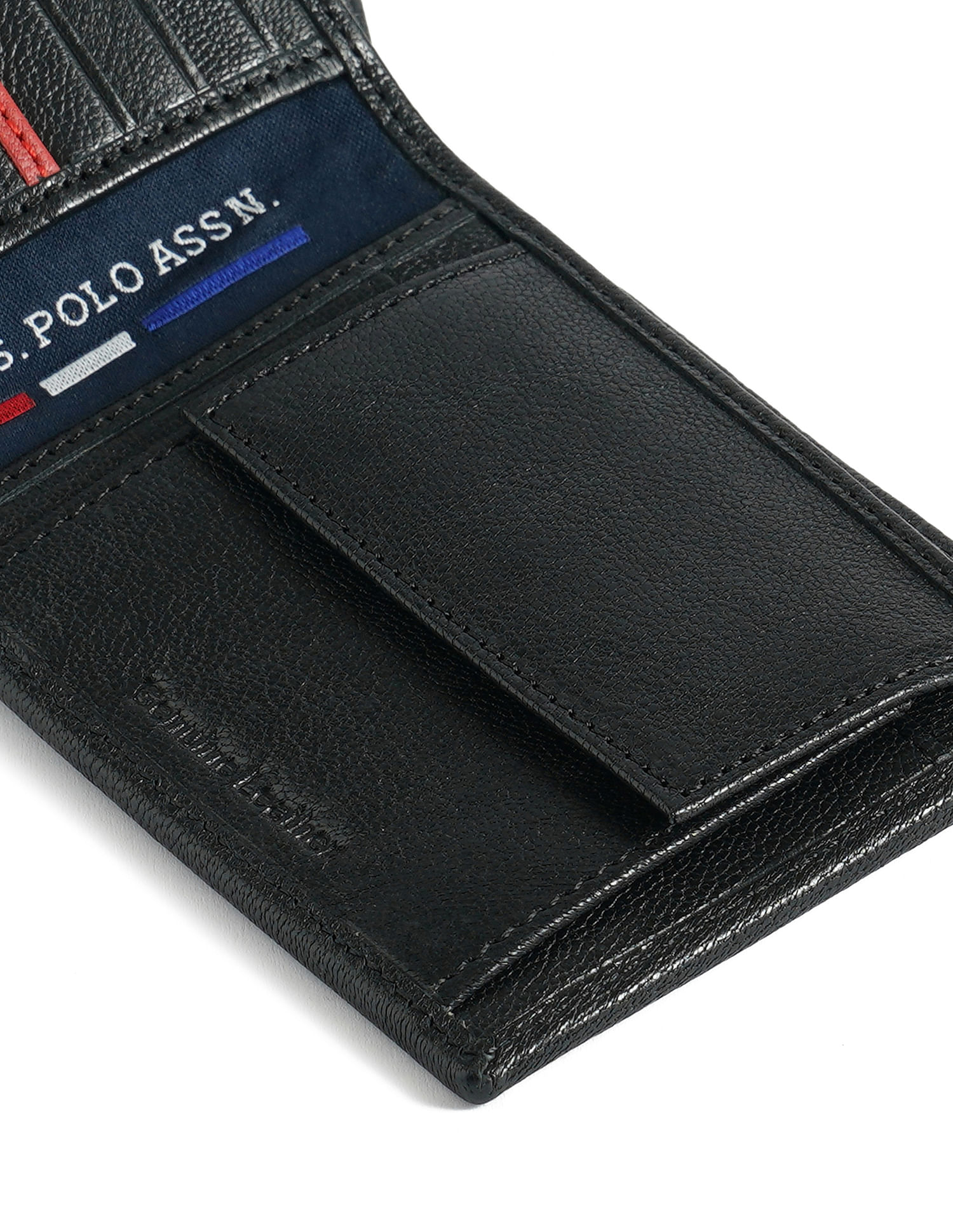 U.S. Polo Assn. Bi-Fold Textured Wallet