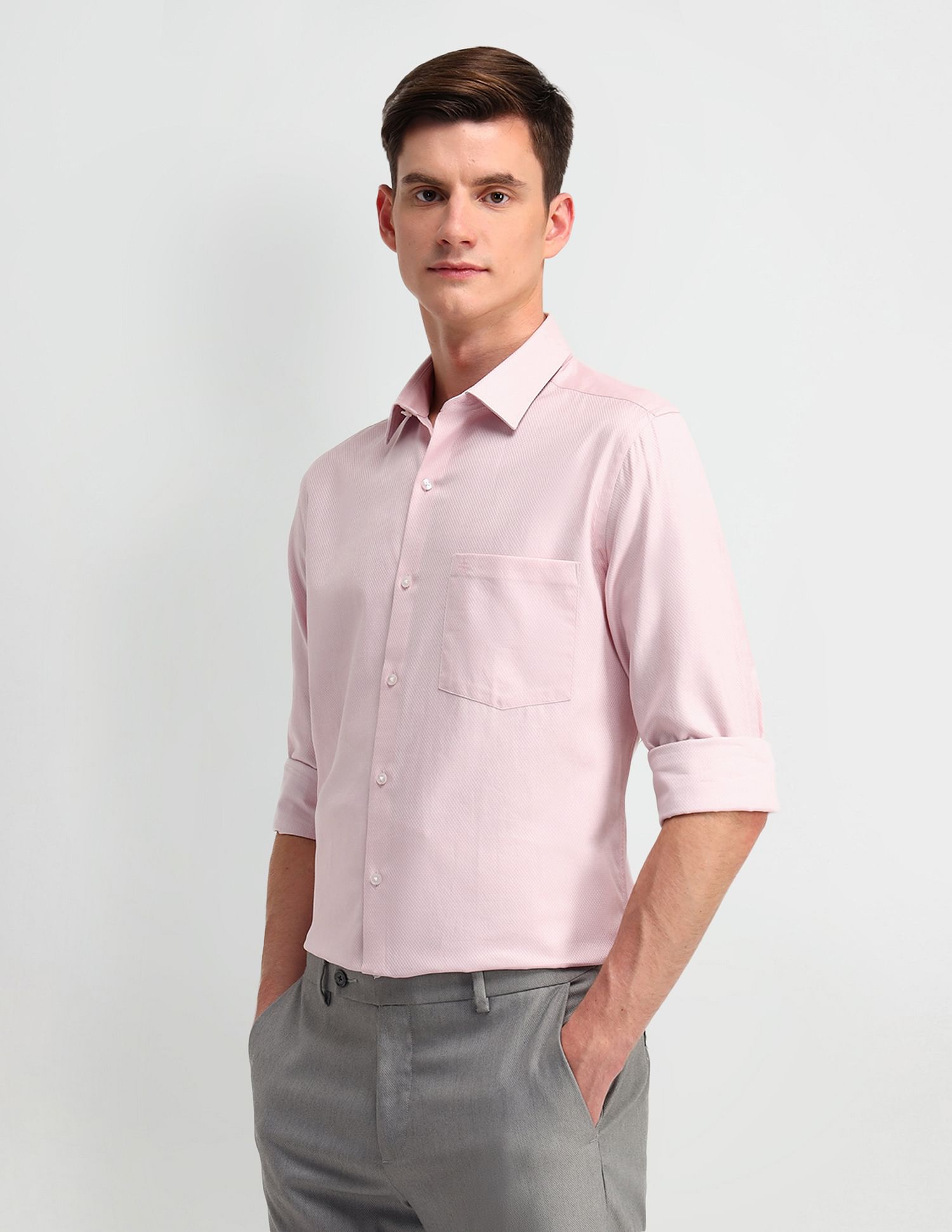 Arrow Liberty Classic Fit Cotton Shirt