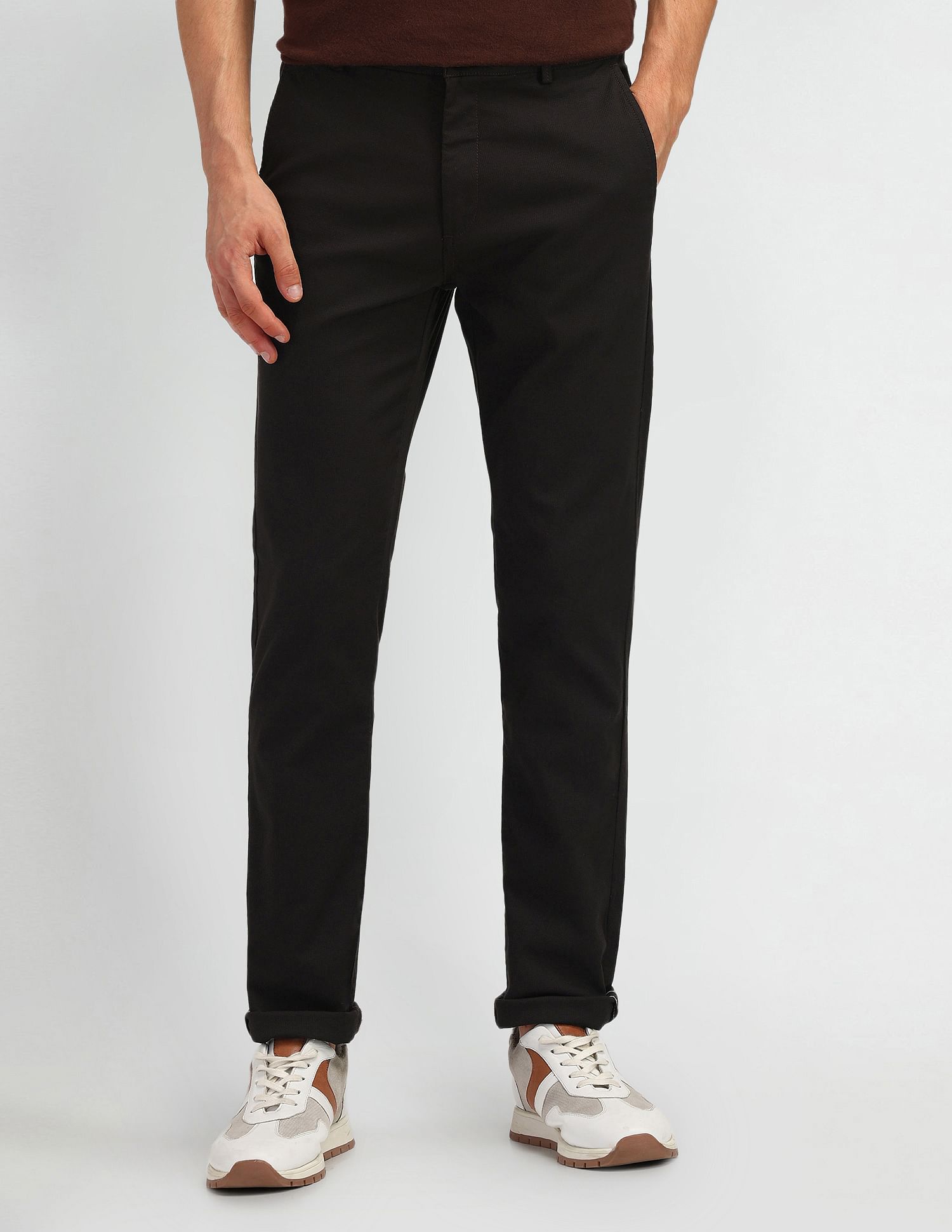 Arrow Sport Slim Fit Inner Web Detailed Trousers