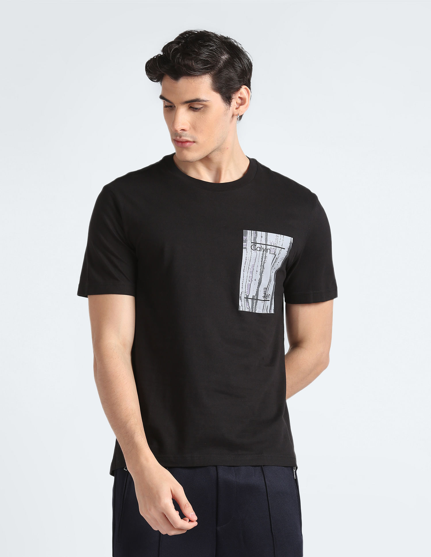 Calvin Klein Recycled Cotton Concrete T-Shirt