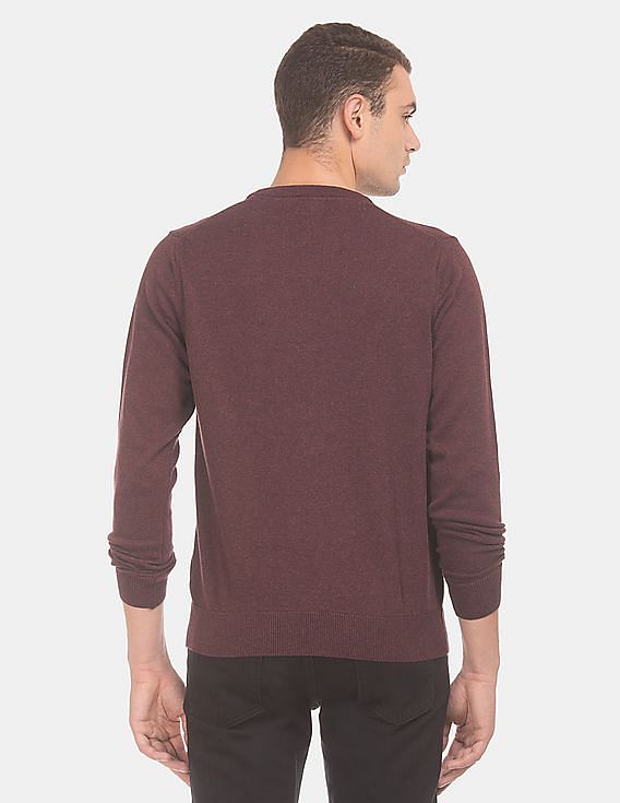 U.S. Polo Assn. Denim Co. Printed Crew Neck Sweater