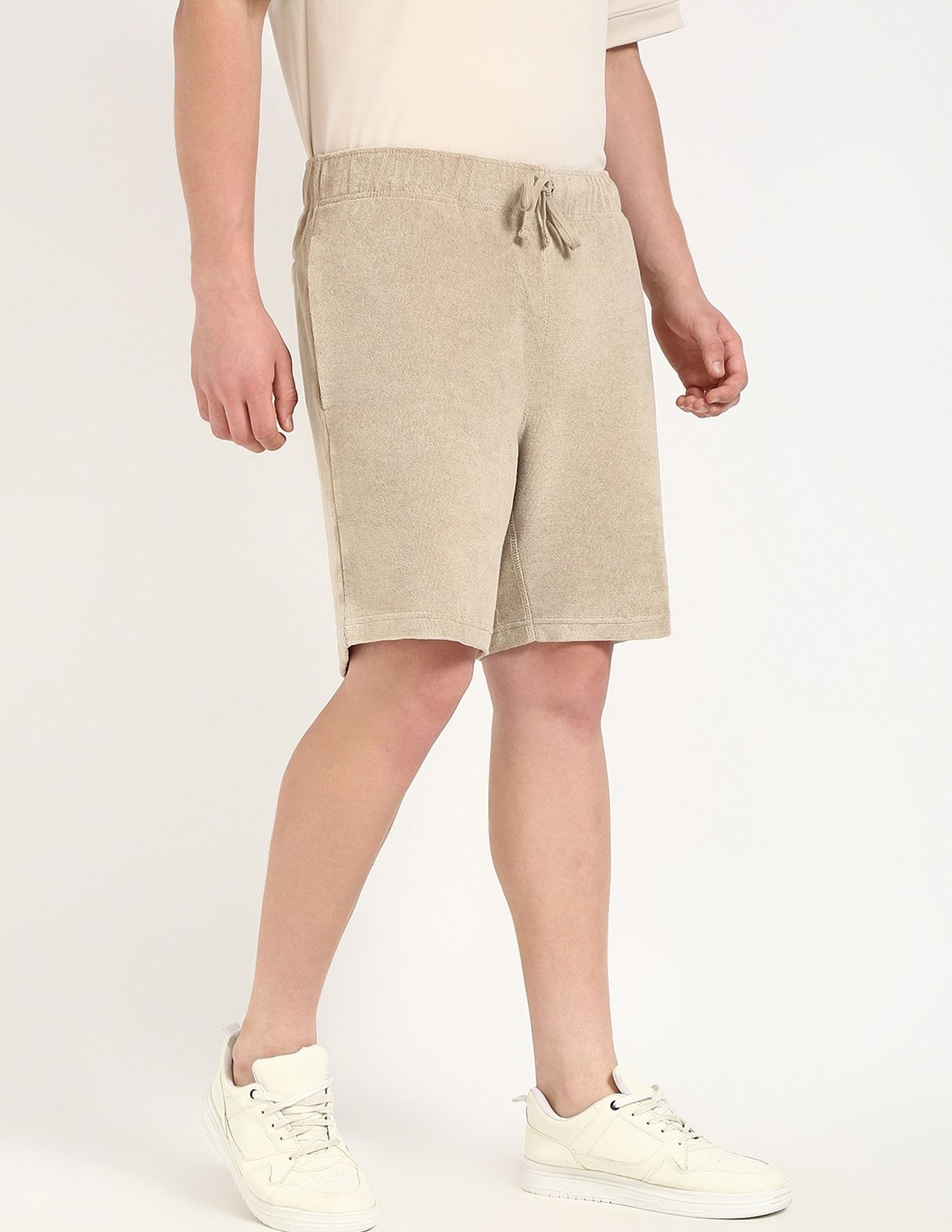Tommy Hilfiger Relaxed-Fit Solid High-Rise Shorts