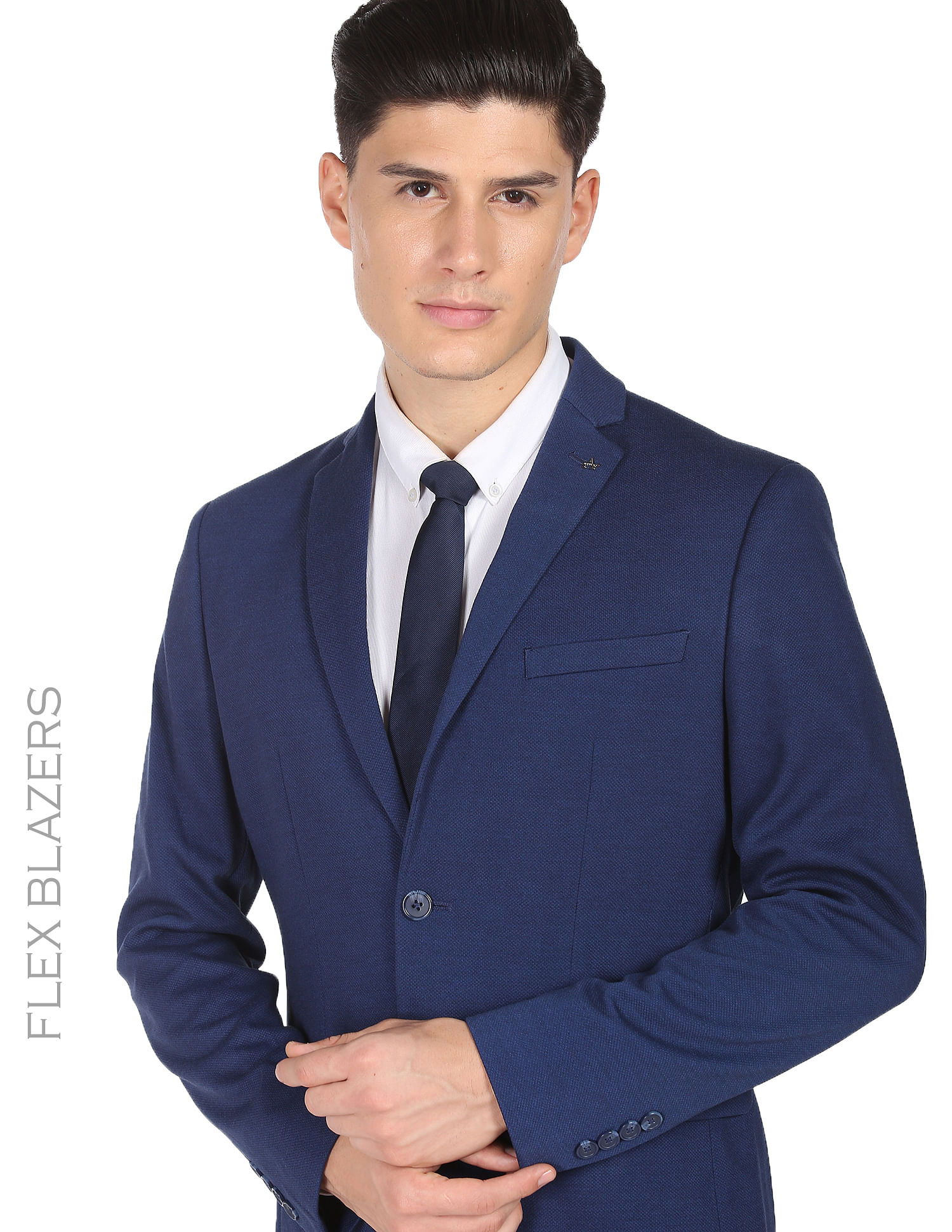 Arrow navy blue outlet blazer