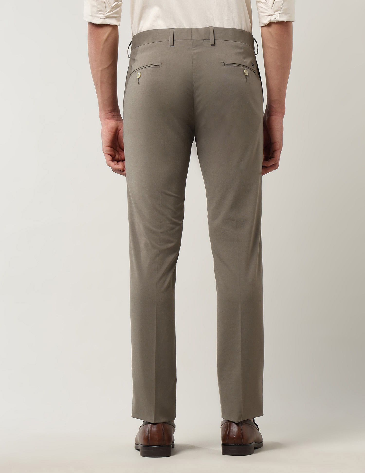 Arrow Mid Rise Regular Fit Trouser