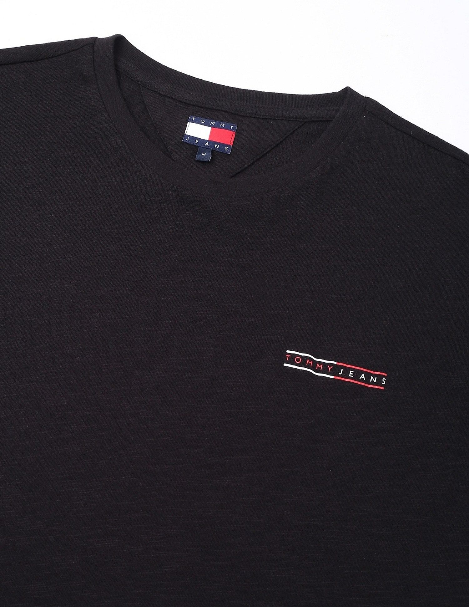 Tommy Hilfiger Solid Regular-Fit Cotton T-Shirt
