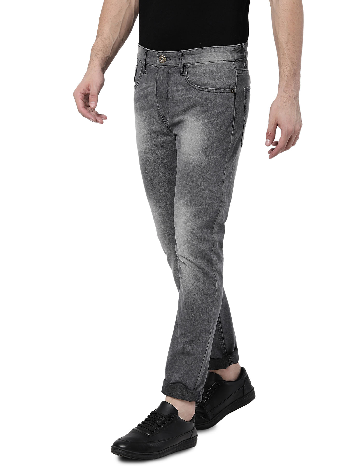 Slim Fit Plain Men Denim Jeans, Blue at Rs 500/piece in Noida | ID:  2851742169562