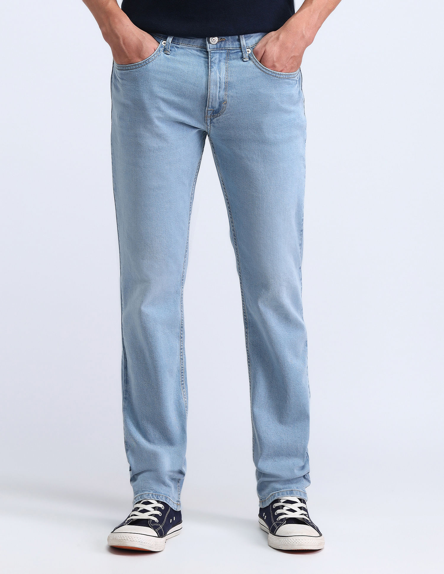 Flying Machine Freddie Slim Straight Fit Jeans