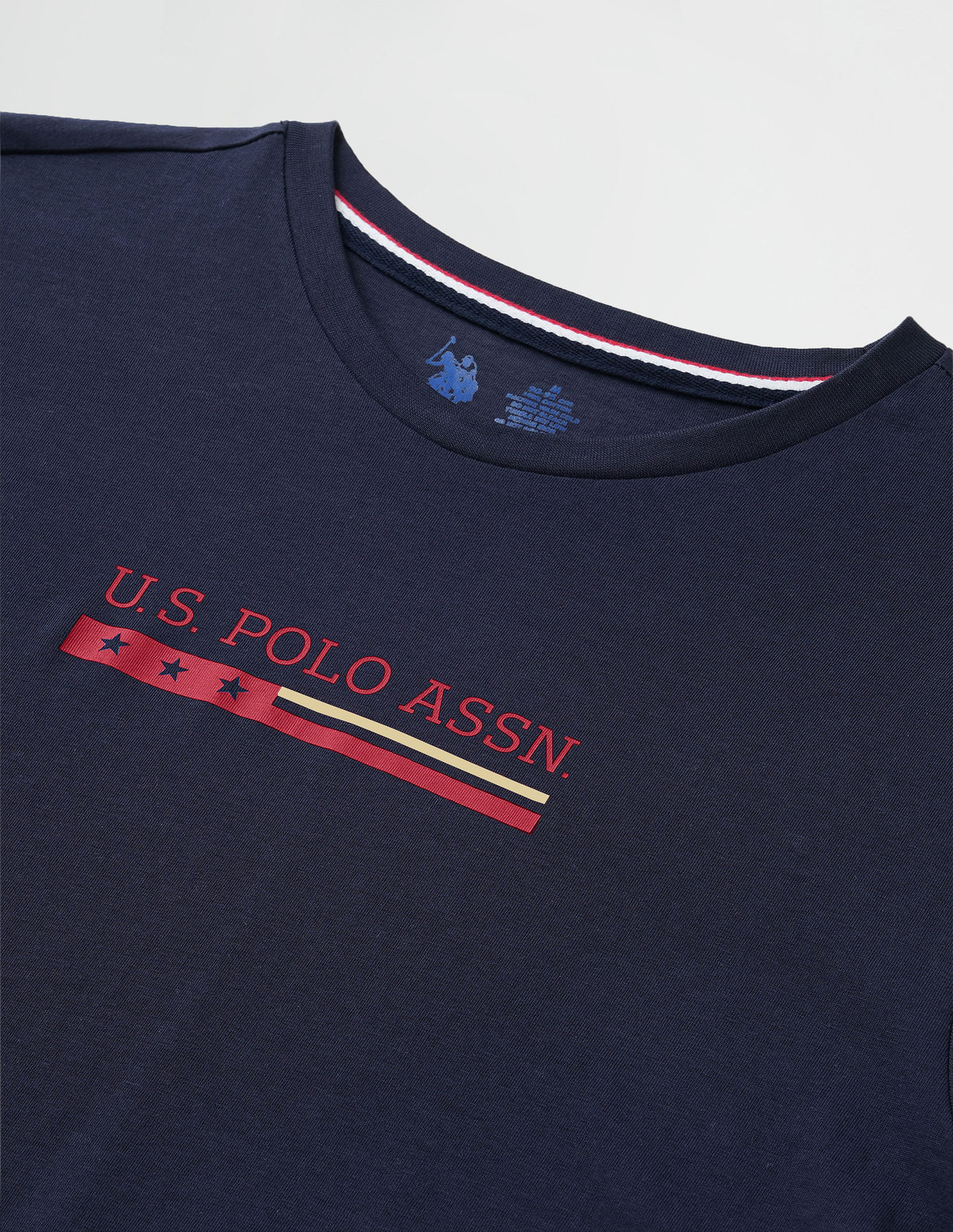 USPA Innerwear Crew Neck Brand Print LE001 Lounge T-Shirt - Pack Of 1