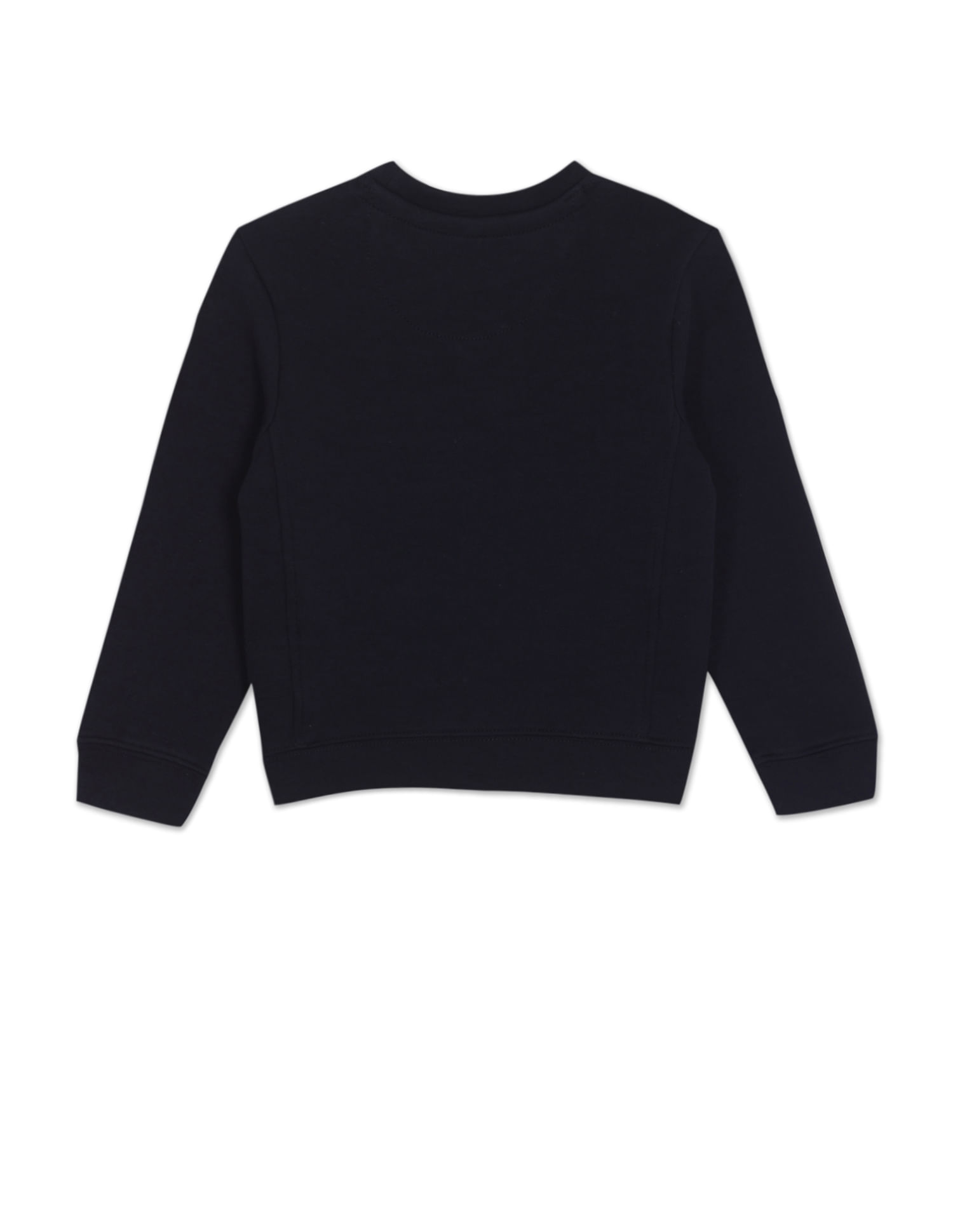 U.S. Polo Assn. Kids Solid Brand Print Sweatshirt