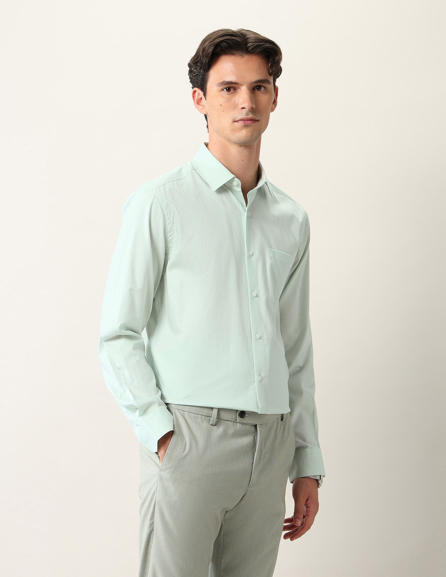 Arrow Liberty Classic Fit Pure Cotton Ceremonial Shirt