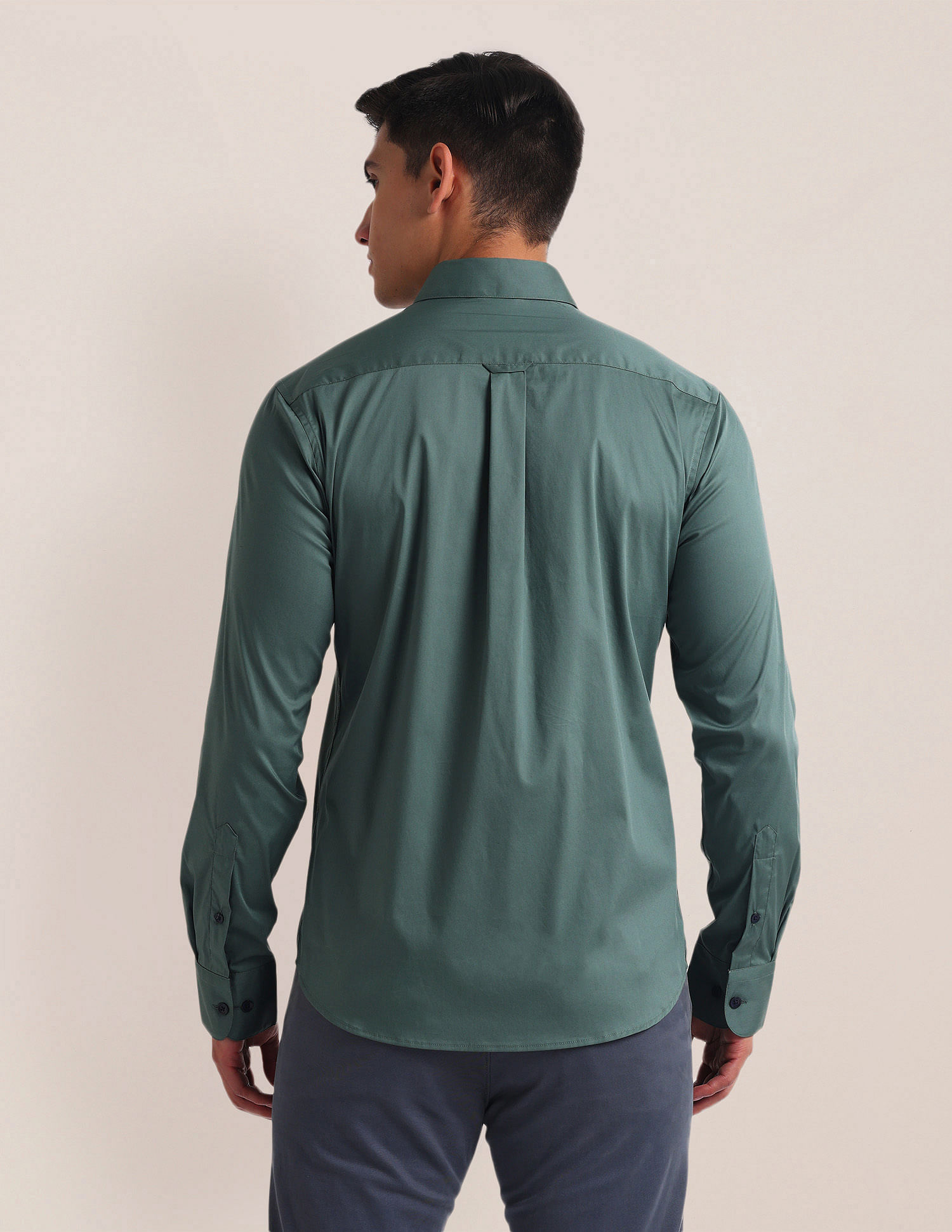 U.S. Polo Assn. Tailored Fit Sateen Shirt