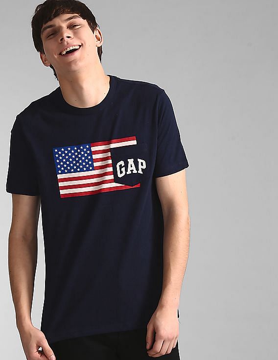 gap flag shirt