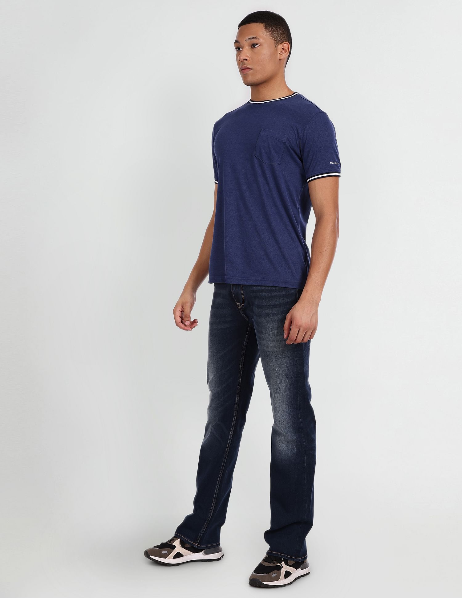 Flying Machine Bruce boot cut fit Rinsed Jeans