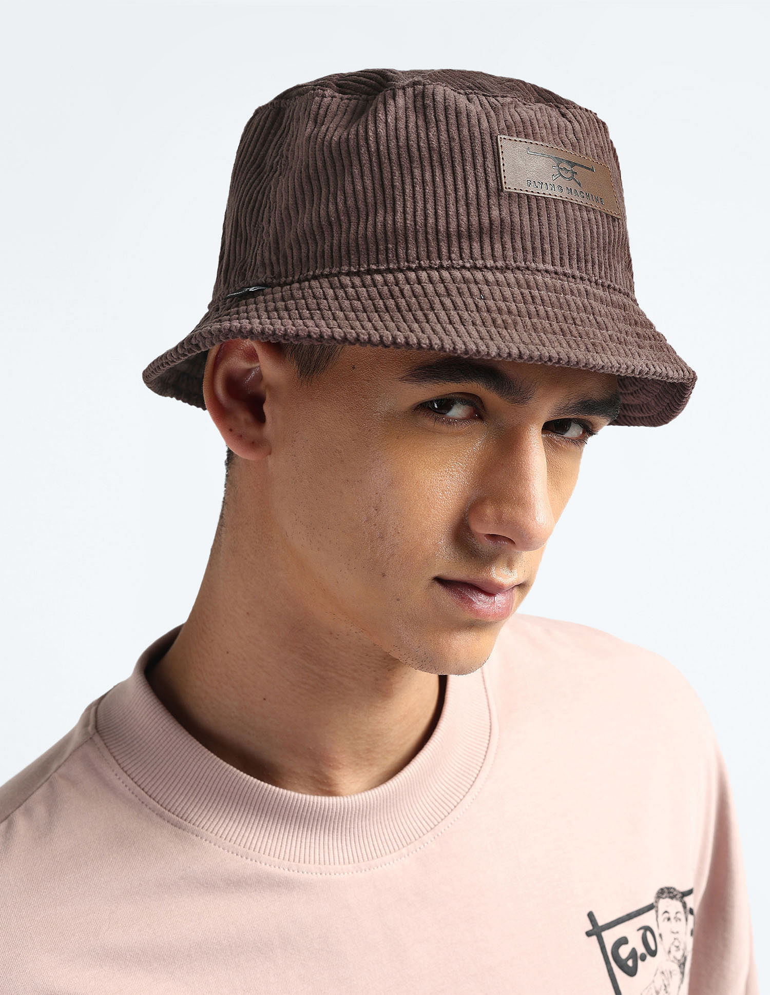 Buy Flying Machine Cotton Corduroy Bucket Hat - NNNOW.com Buy Flying Machine Cotton Corduroy Bucket Hat - NNNOW.com