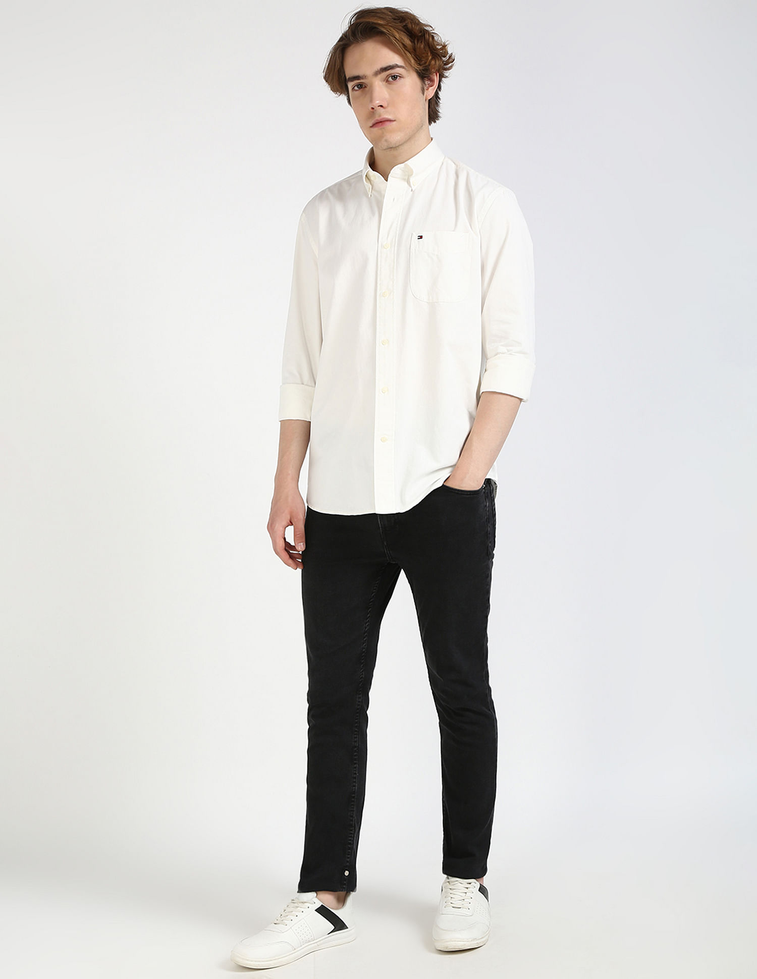 Tommy Hilfiger Twill Solid Shirt