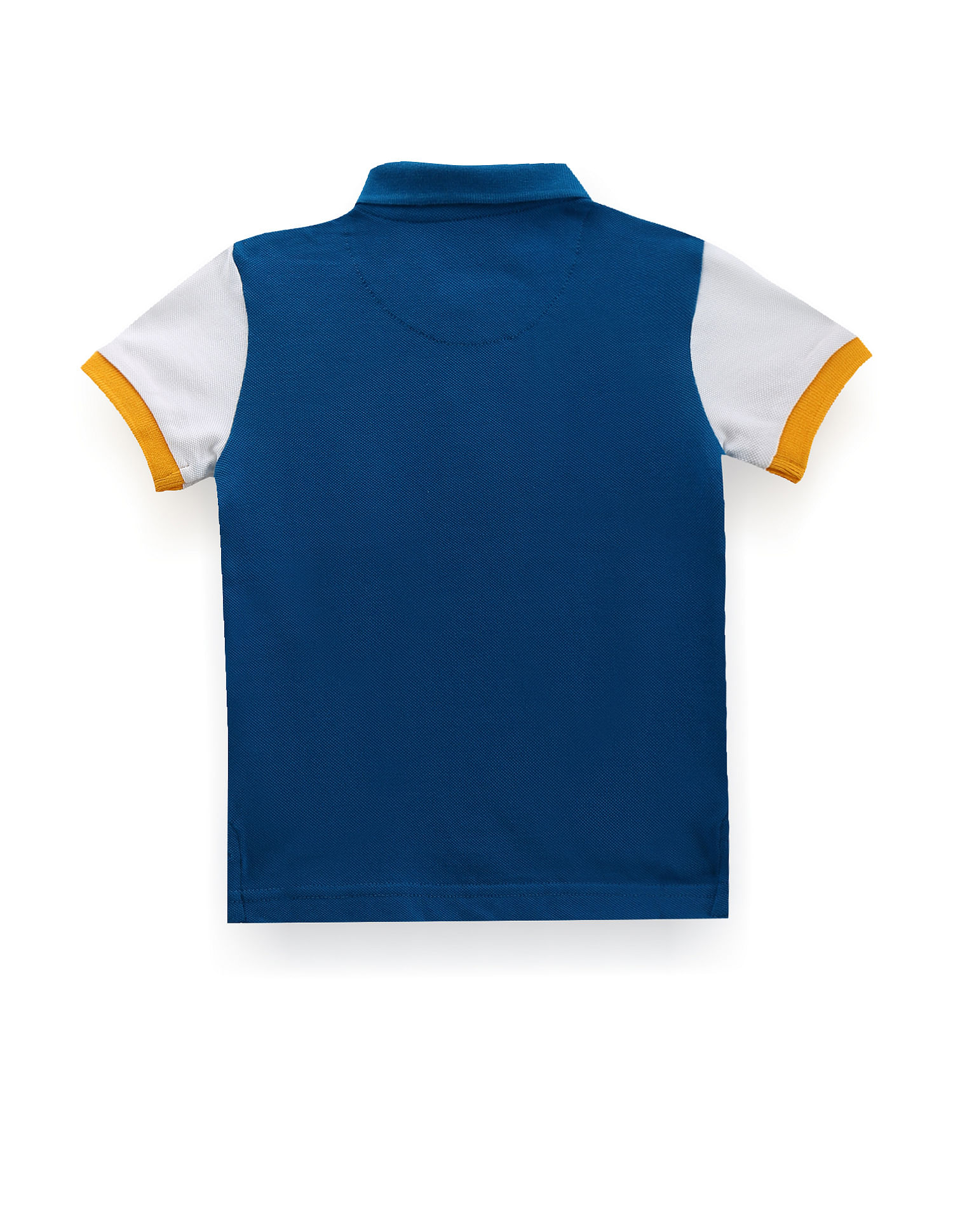 U.S. Polo Assn. Kids Boys Colour Block Cotton Polo Shirt