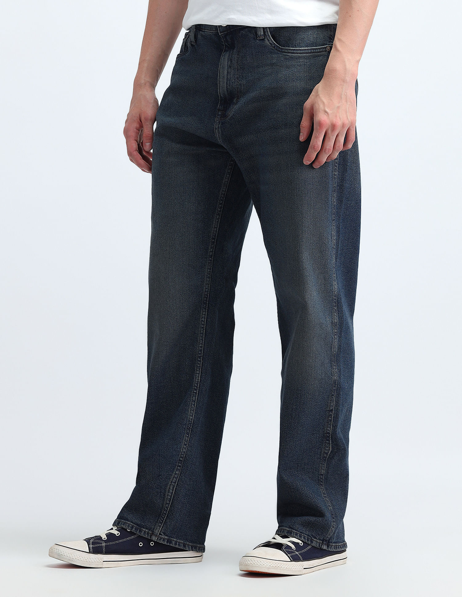 Flying Machine Kiddult Cobain Loose Fit Jeans