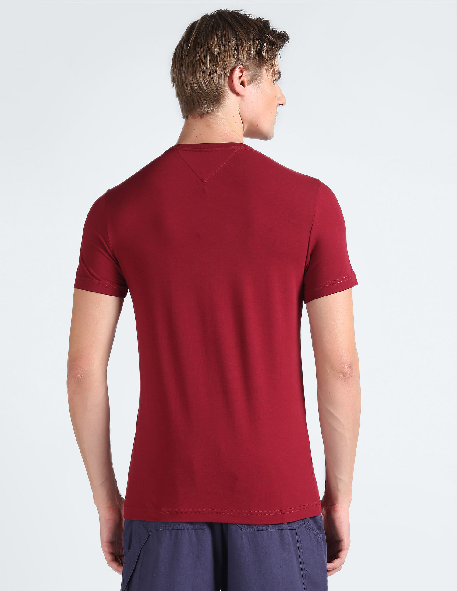 Tommy Hilfiger Transitional Organic Cotton Stretch Slim Fit T-Shirt