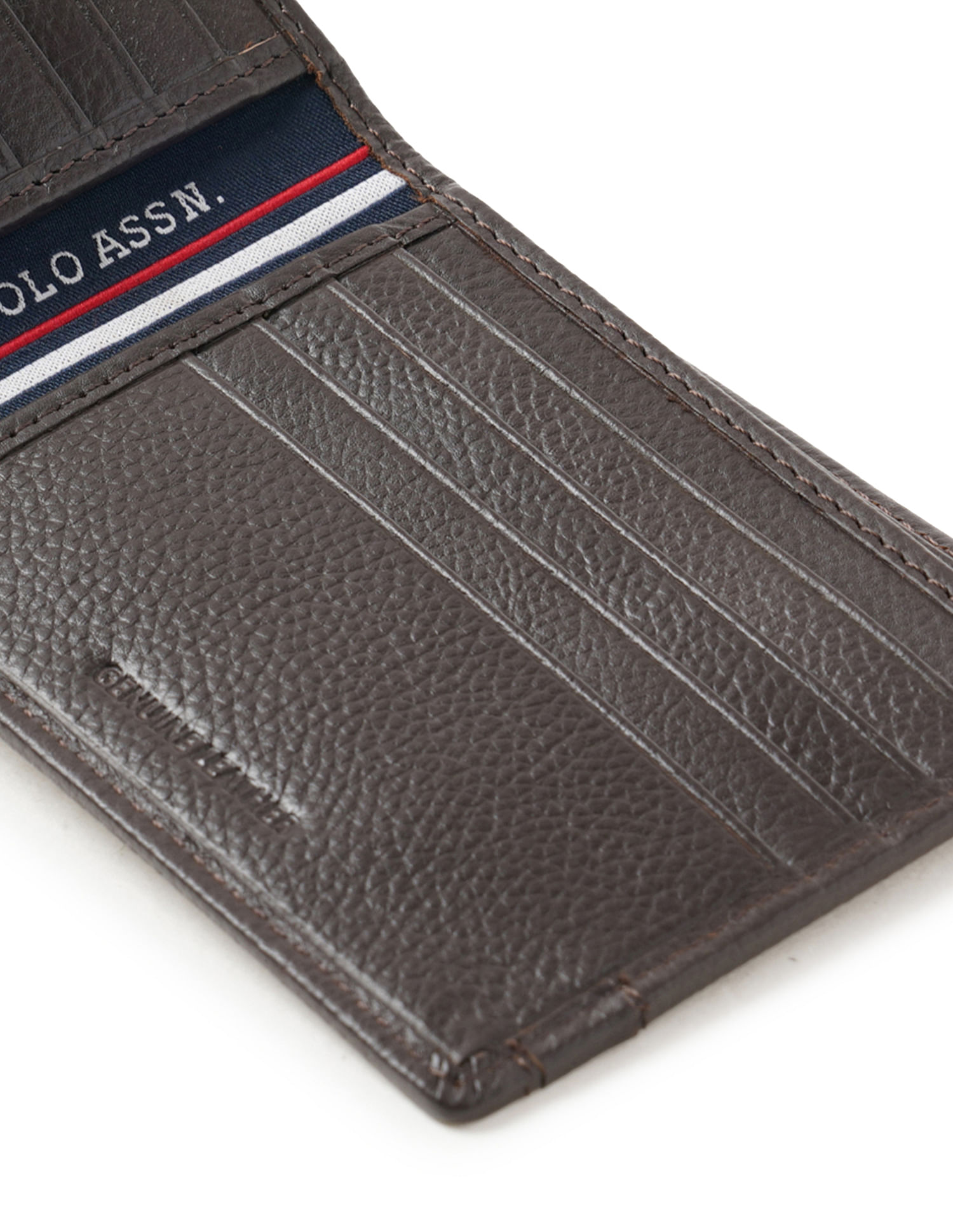 U.S. Polo Assn. Bi-Fold Taping Leather Larisa Wallet
