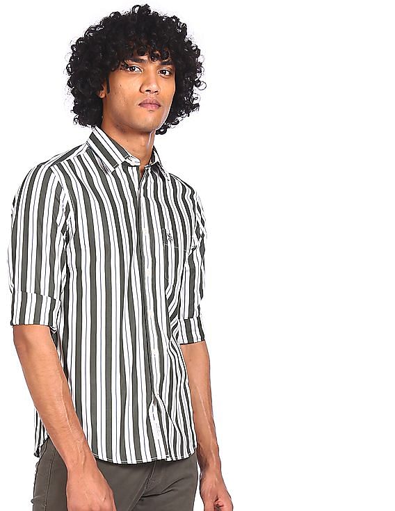 U.S. Polo Assn. Long Sleeve Striped Shirt