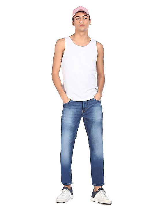 U.S. Polo Assn. Denim Co. Mid Rise Stone Wash Jeans