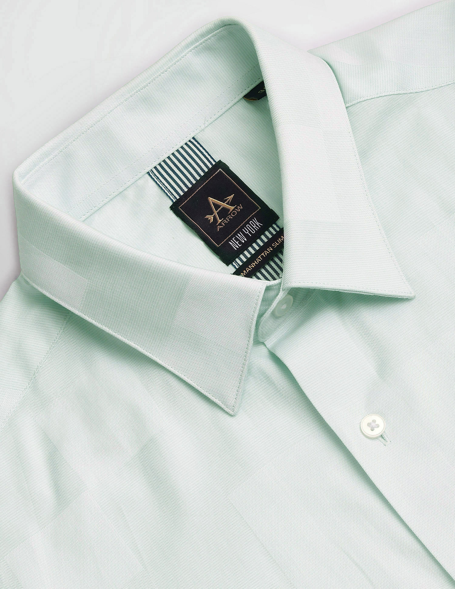 Arrow Newyork Manhattan Slim Fit Check Shirt
