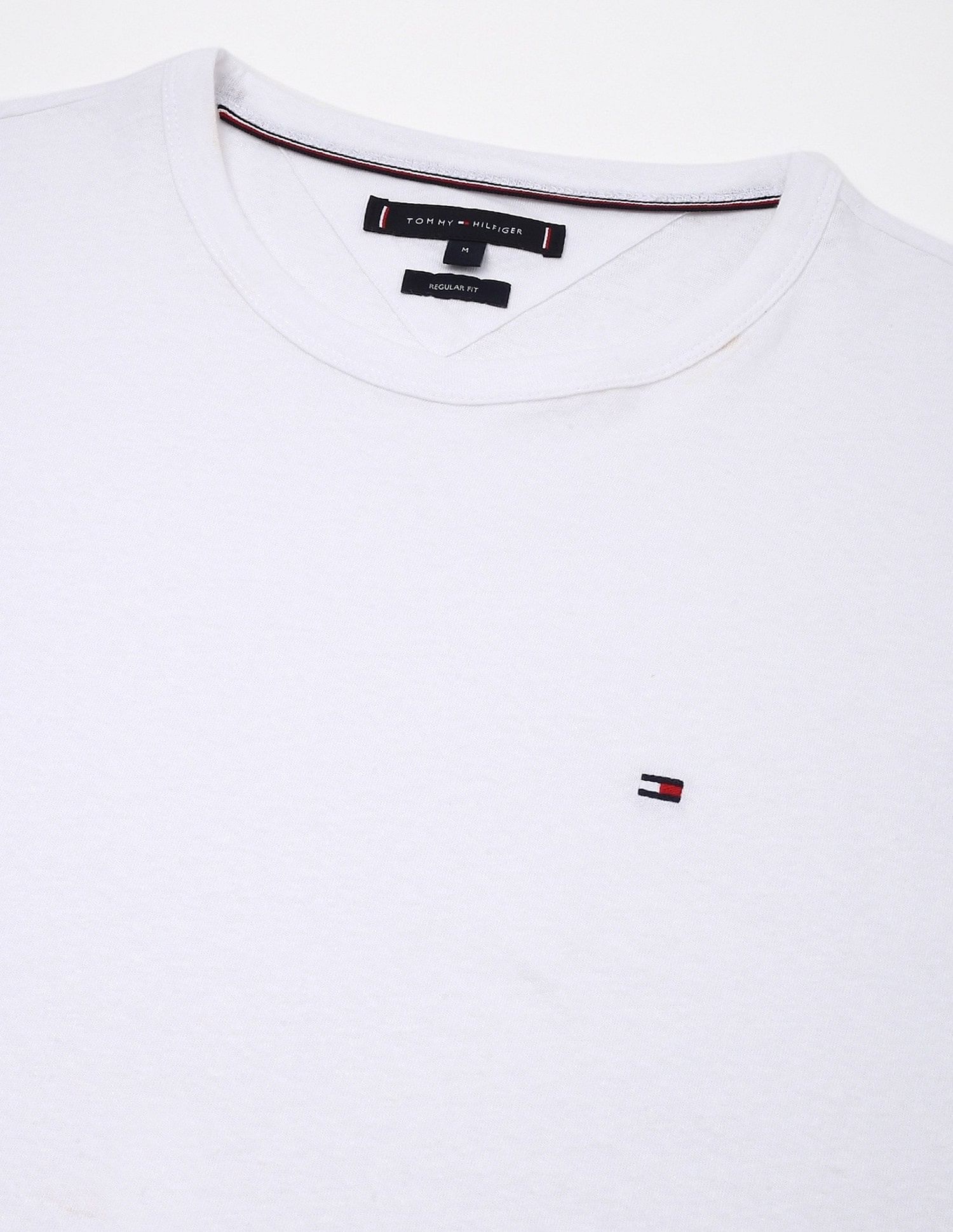 Tommy Hilfiger Solid Regular Fit T-shirt