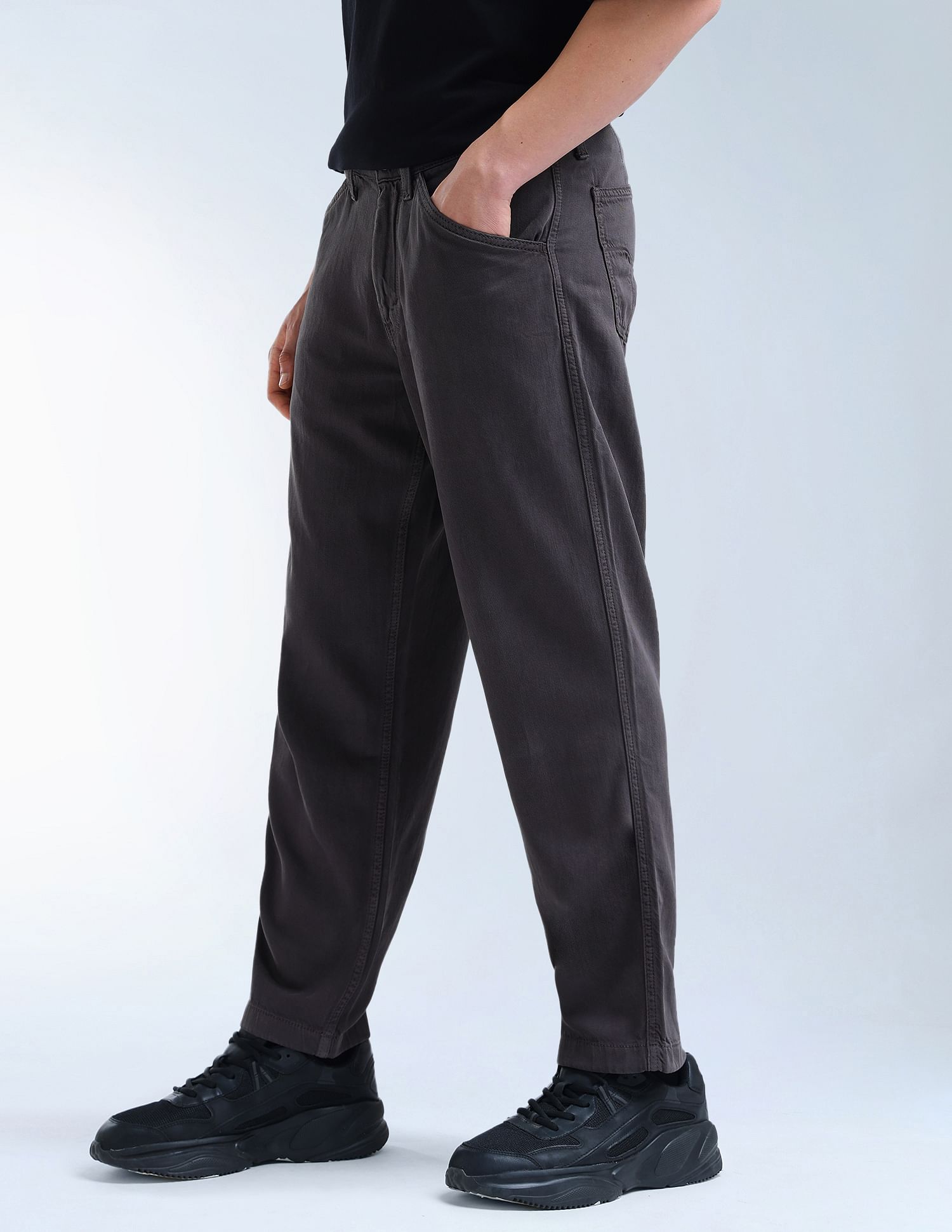Flying Machine Cobain 90'S Loose Cropped Chinos