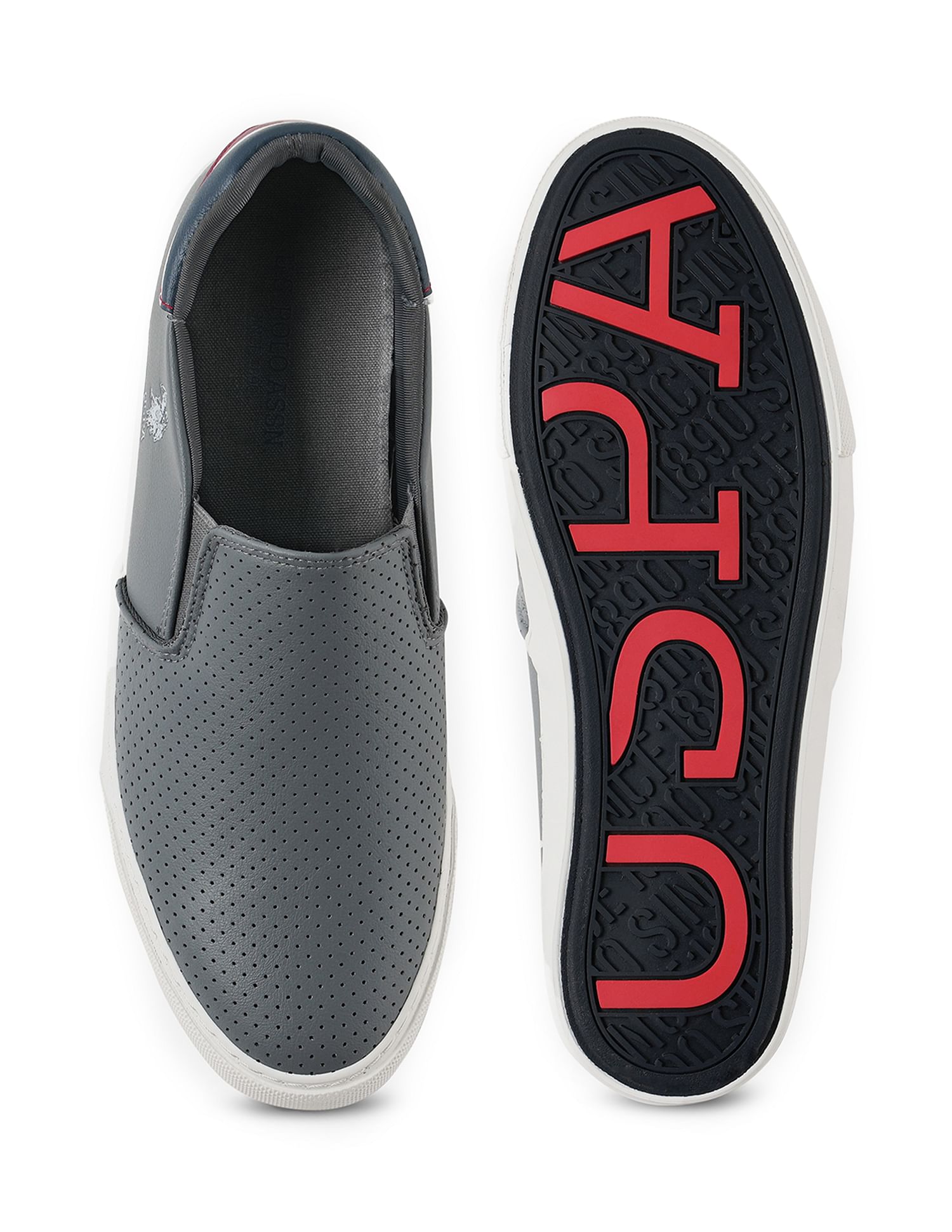 U.S. Polo Assn. Men Perforated Campbell 2.0 Slip On Shoes