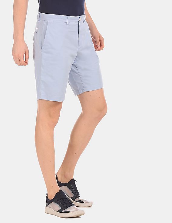 tommy hilfiger twill shorts