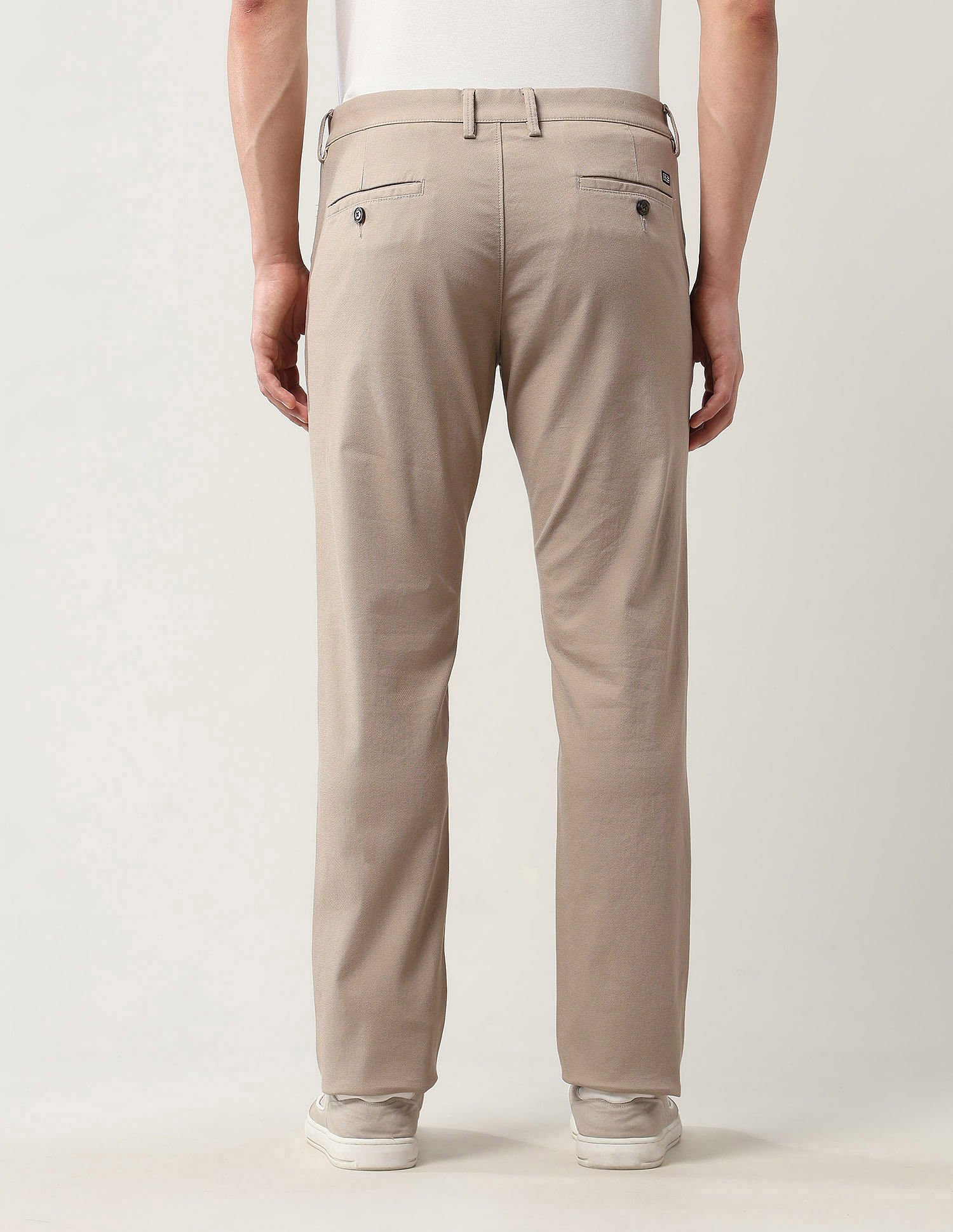 Arrow Sport Slim Fit Dobby Trousers