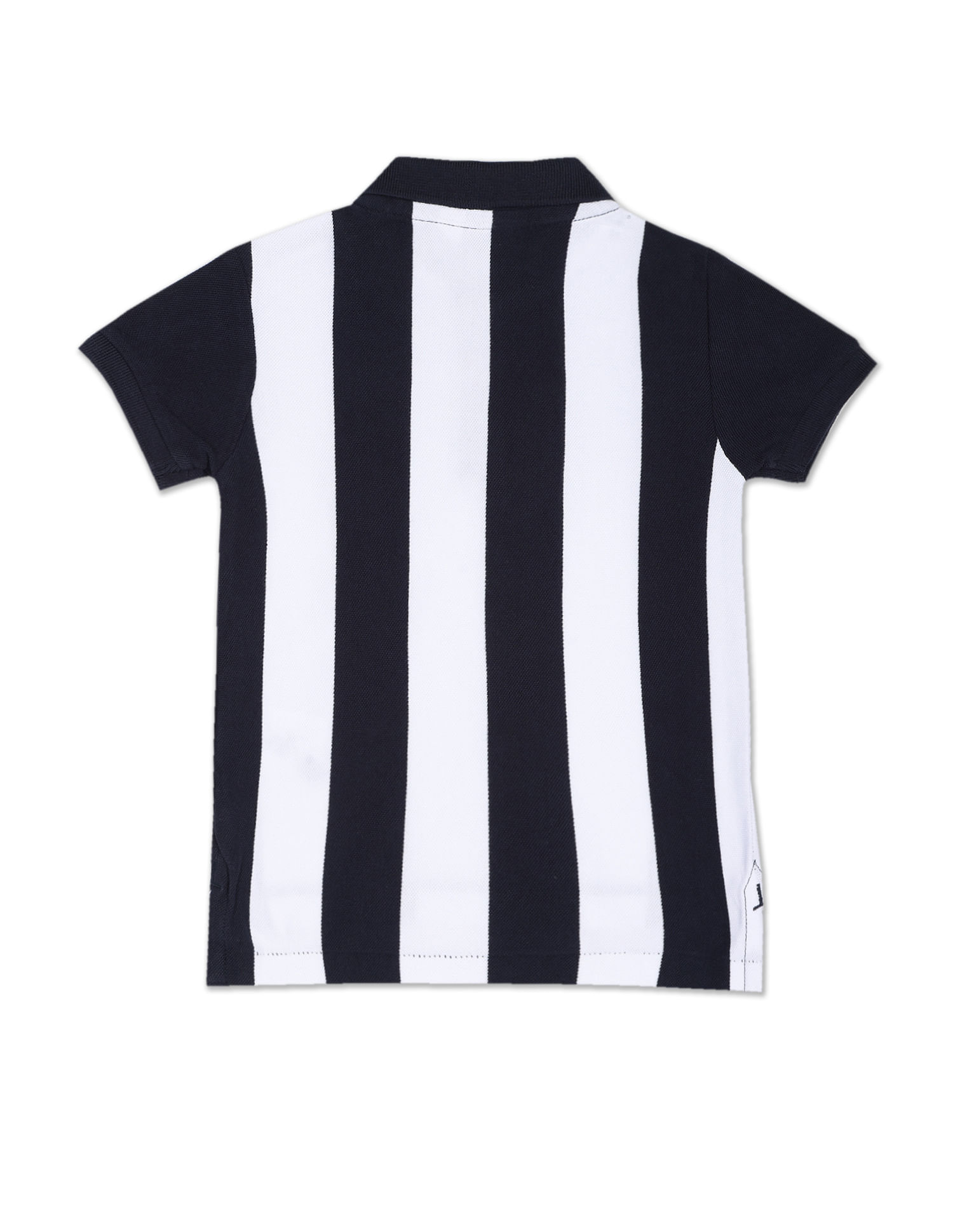U.S. Polo Assn. Kids Vertical Stripe Cotton Polo Shirt