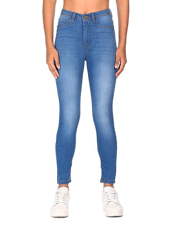 Flying Machine Women Stone Wash Betty Slim Fit Jeans