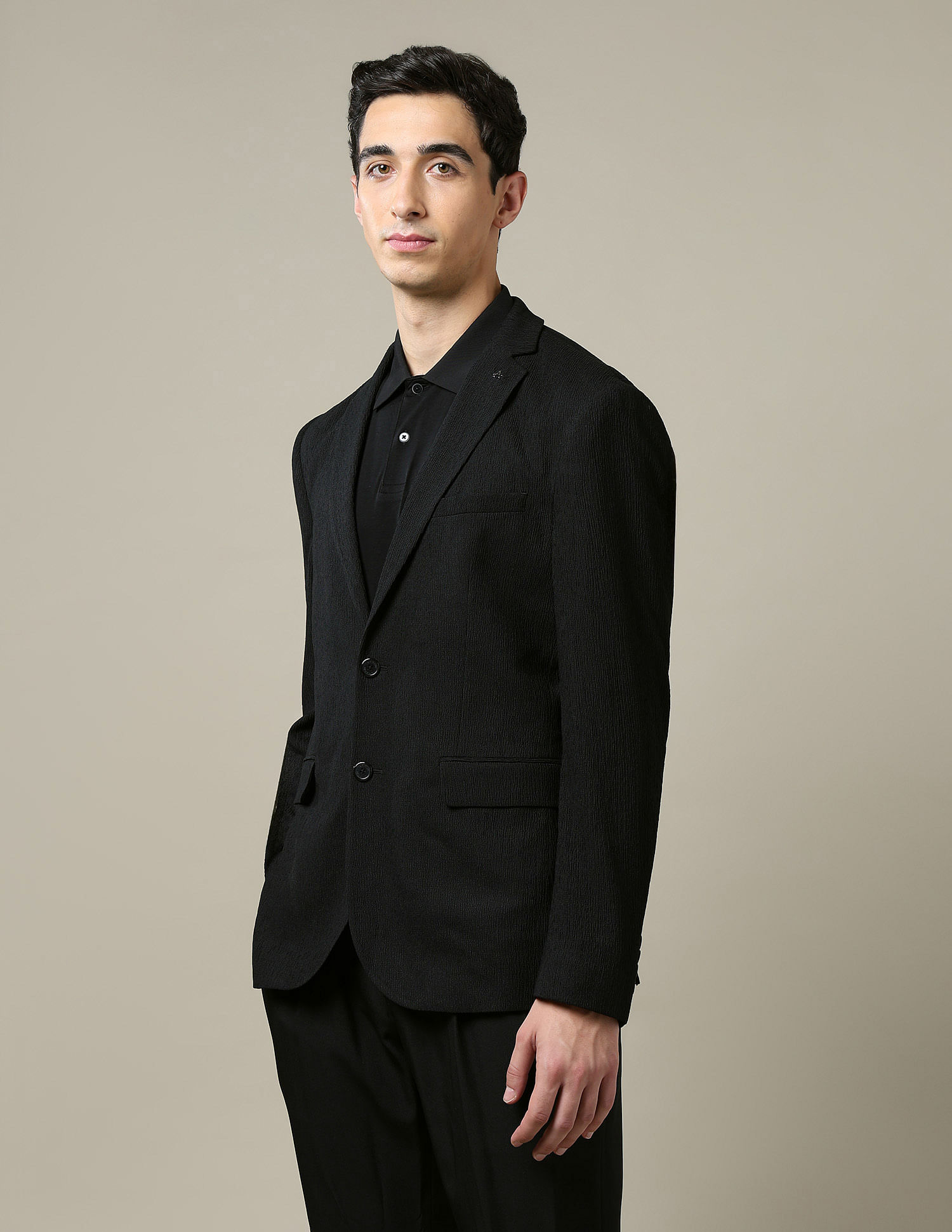 Arrow Zero Calorie Slim Fit Textured 1851 Blazer